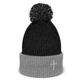 Cross Faith Christian Pom-Pom Beanie